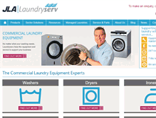 Tablet Screenshot of laundryserv.co.uk